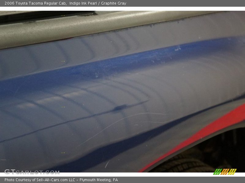 Indigo Ink Pearl / Graphite Gray 2006 Toyota Tacoma Regular Cab