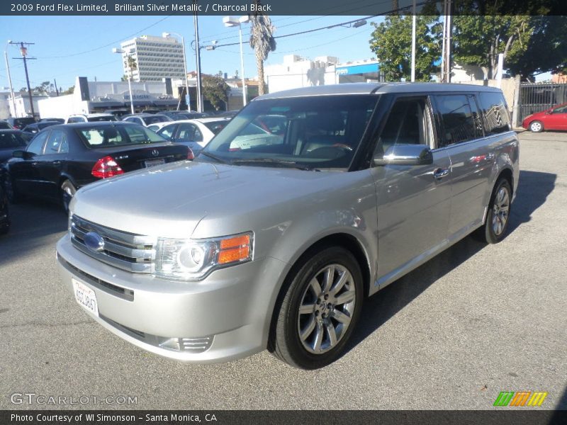 Brilliant Silver Metallic / Charcoal Black 2009 Ford Flex Limited