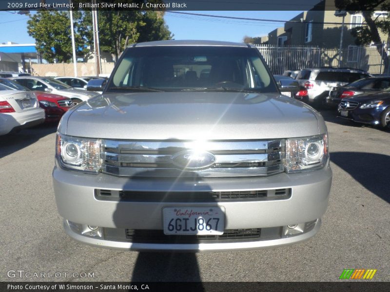 Brilliant Silver Metallic / Charcoal Black 2009 Ford Flex Limited