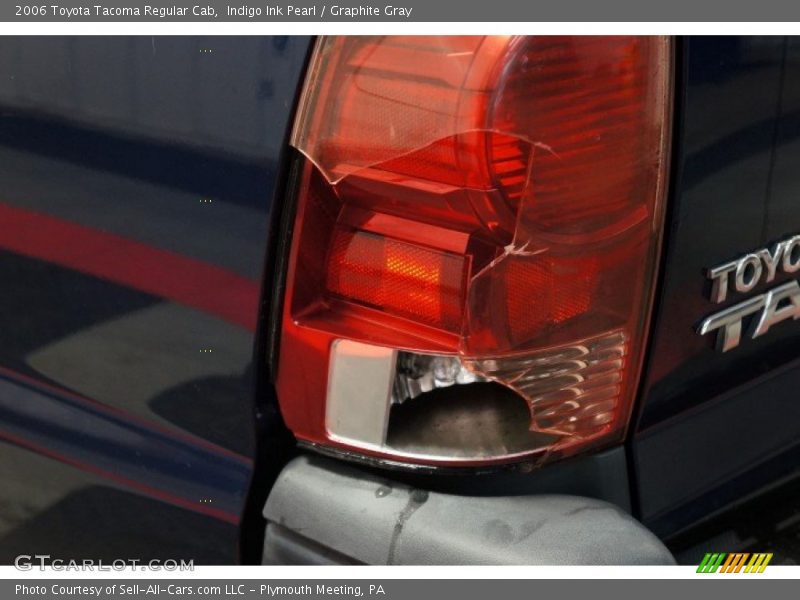 Indigo Ink Pearl / Graphite Gray 2006 Toyota Tacoma Regular Cab