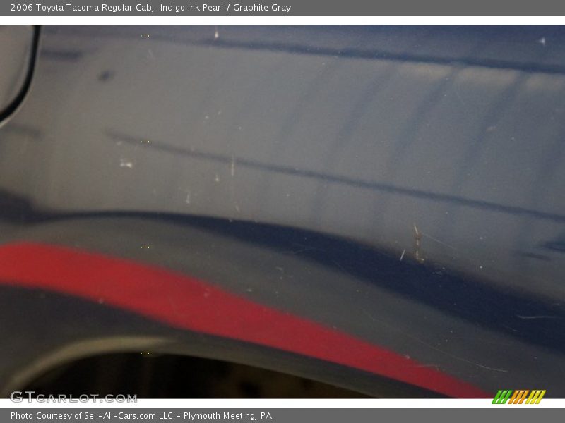 Indigo Ink Pearl / Graphite Gray 2006 Toyota Tacoma Regular Cab