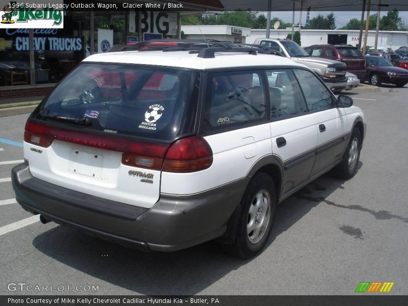 Glacier White / Black 1996 Subaru Legacy Outback Wagon