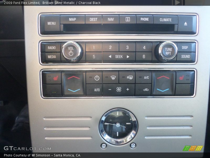 Brilliant Silver Metallic / Charcoal Black 2009 Ford Flex Limited