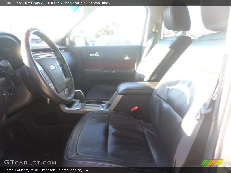 Brilliant Silver Metallic / Charcoal Black 2009 Ford Flex Limited