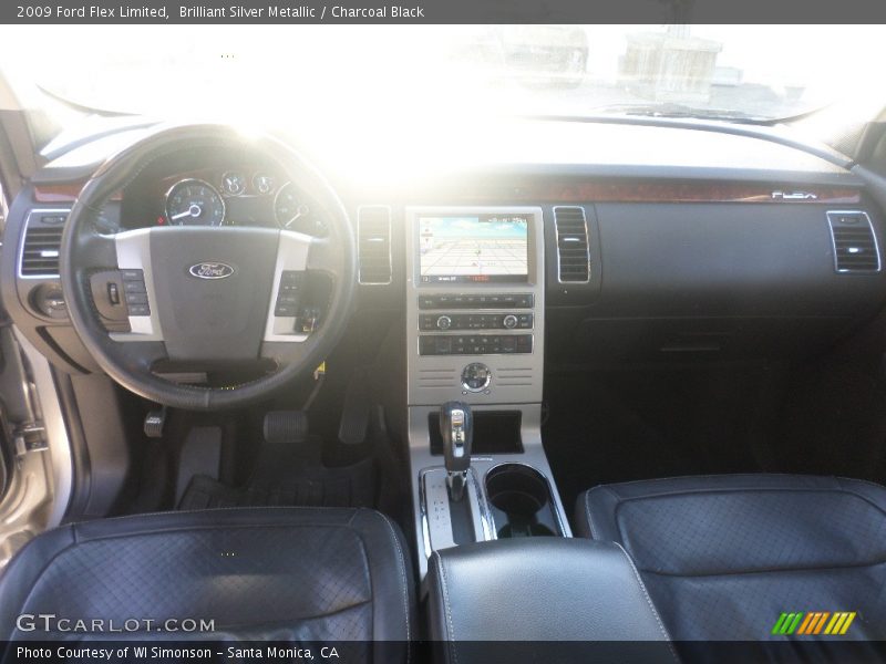 Brilliant Silver Metallic / Charcoal Black 2009 Ford Flex Limited