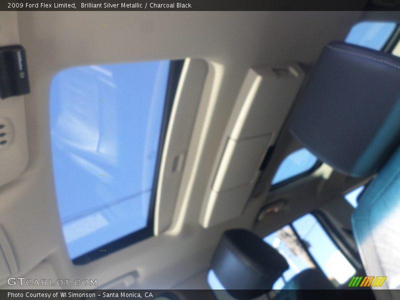 Brilliant Silver Metallic / Charcoal Black 2009 Ford Flex Limited