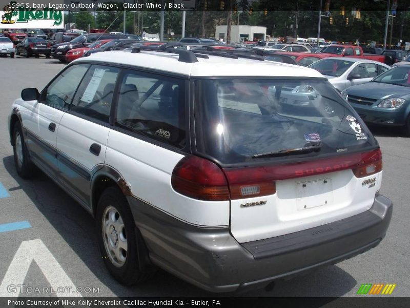 Glacier White / Black 1996 Subaru Legacy Outback Wagon