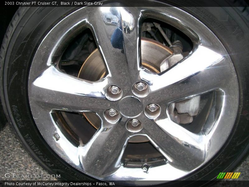 Black / Dark Slate Gray 2003 Chrysler PT Cruiser GT