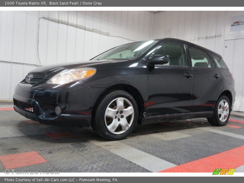Black Sand Pearl / Stone Gray 2006 Toyota Matrix XR