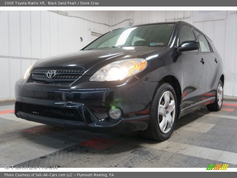 Black Sand Pearl / Stone Gray 2006 Toyota Matrix XR