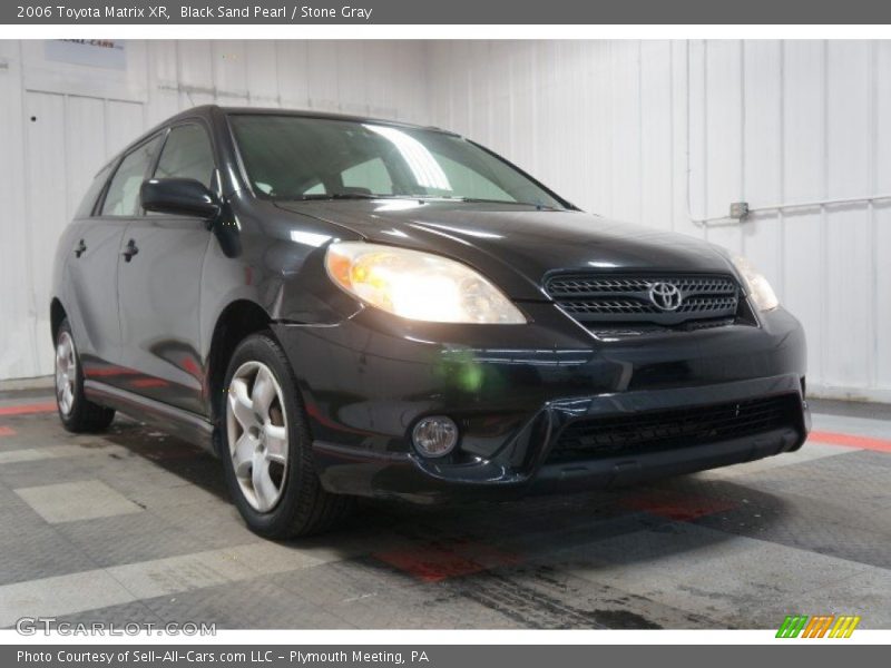Black Sand Pearl / Stone Gray 2006 Toyota Matrix XR