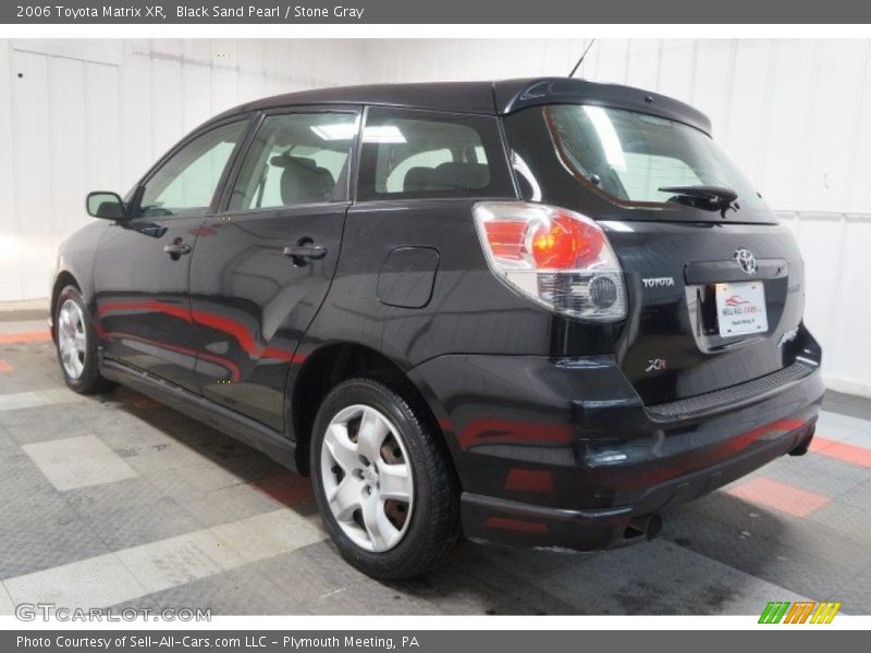 Black Sand Pearl / Stone Gray 2006 Toyota Matrix XR