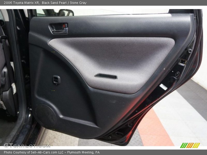 Black Sand Pearl / Stone Gray 2006 Toyota Matrix XR