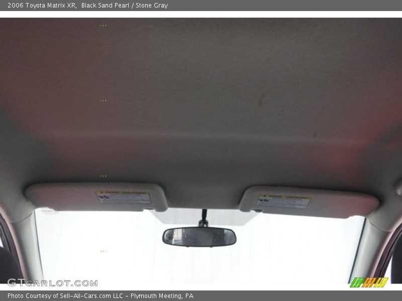 Black Sand Pearl / Stone Gray 2006 Toyota Matrix XR