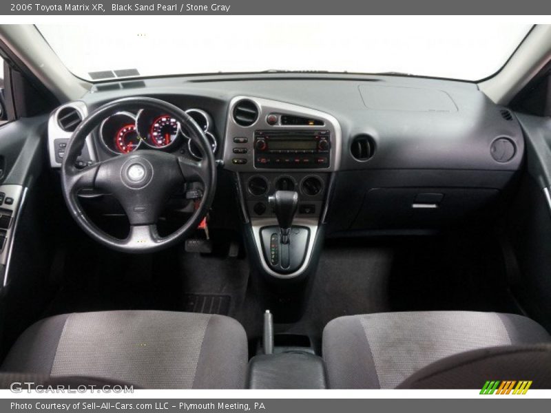 Black Sand Pearl / Stone Gray 2006 Toyota Matrix XR