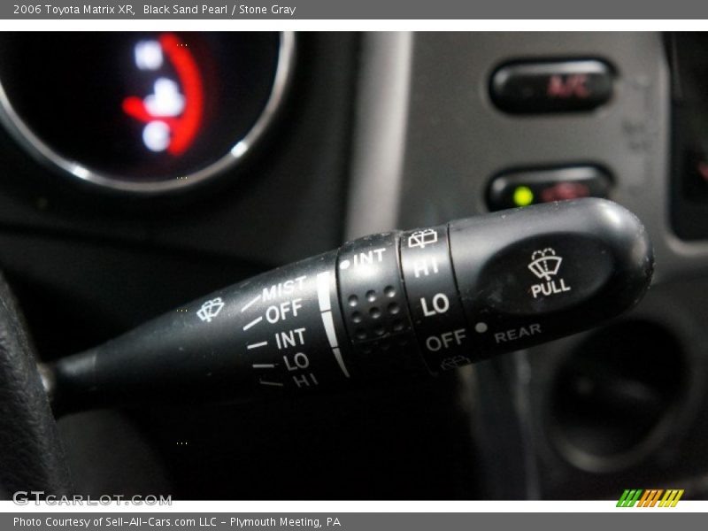 Black Sand Pearl / Stone Gray 2006 Toyota Matrix XR