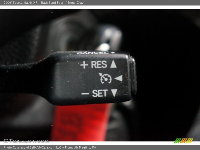 Black Sand Pearl / Stone Gray 2006 Toyota Matrix XR