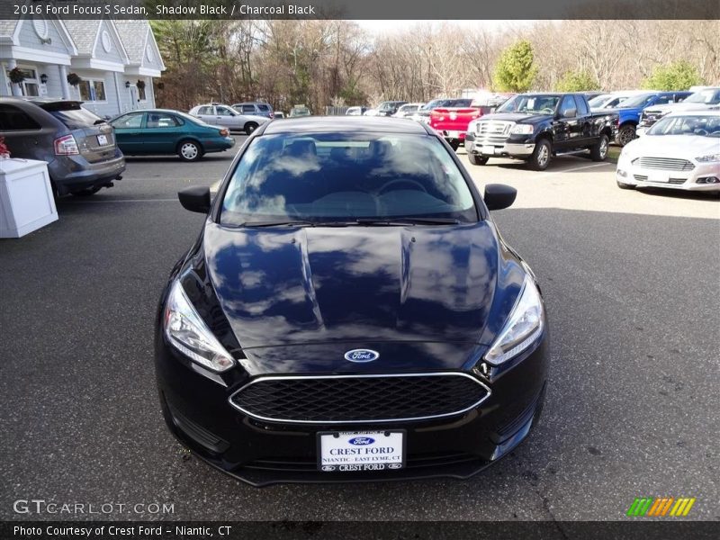 Shadow Black / Charcoal Black 2016 Ford Focus S Sedan