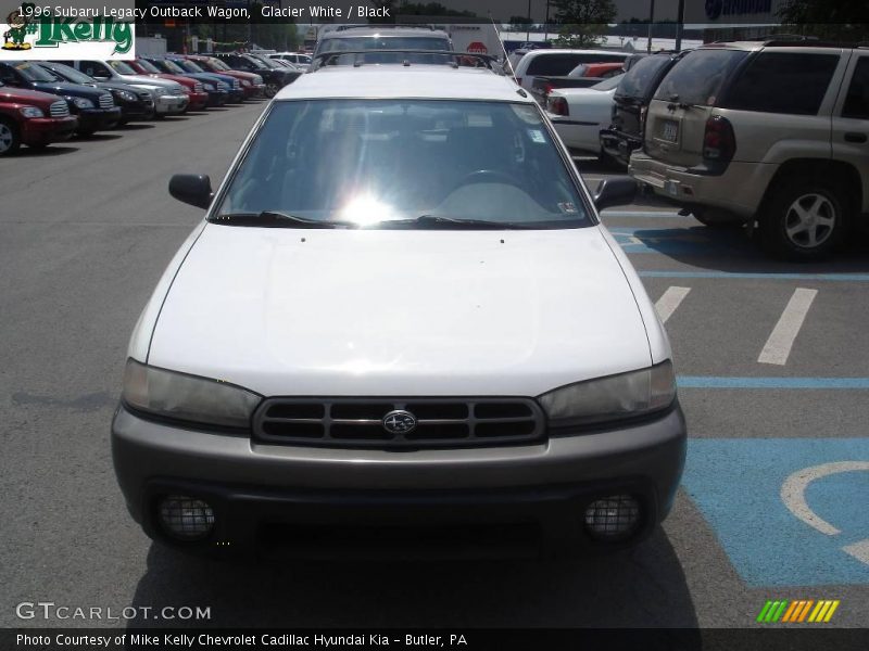 Glacier White / Black 1996 Subaru Legacy Outback Wagon