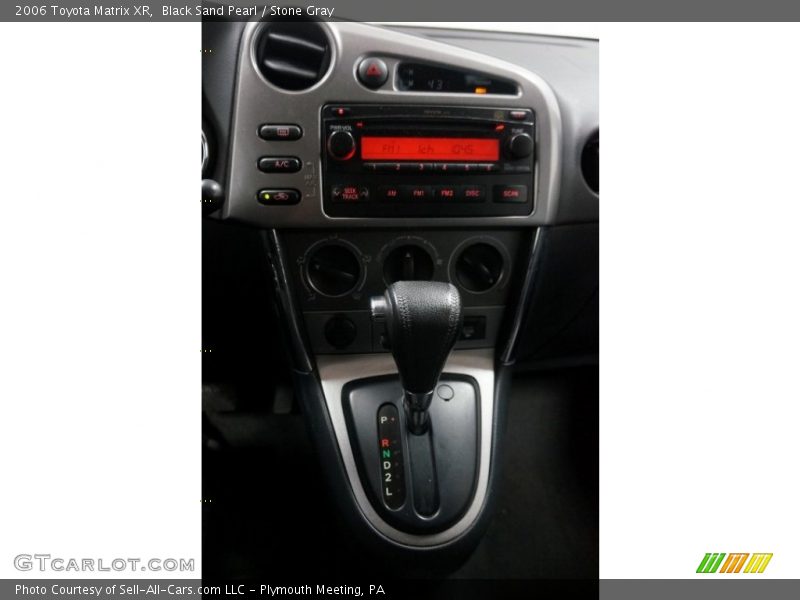 Black Sand Pearl / Stone Gray 2006 Toyota Matrix XR