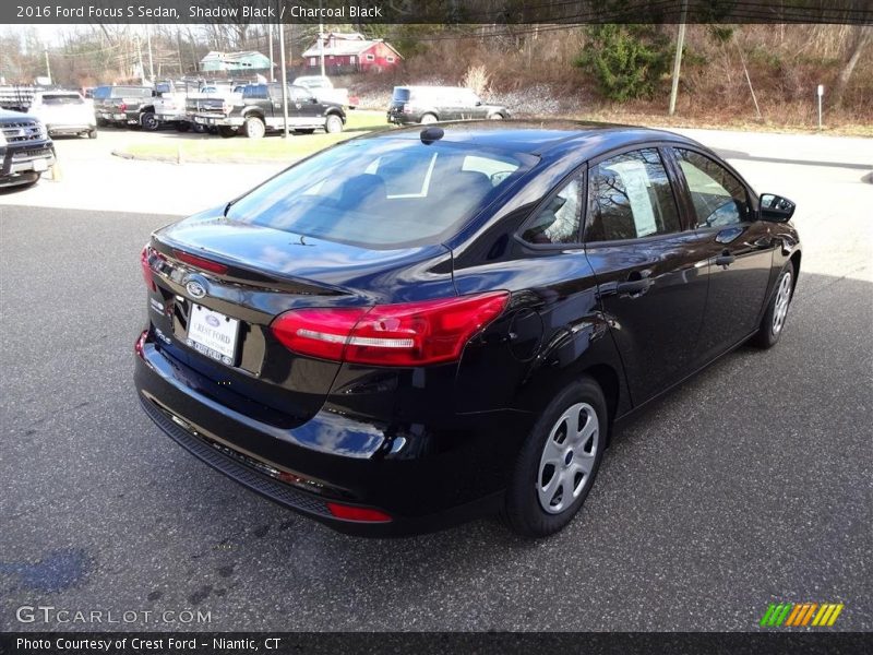 Shadow Black / Charcoal Black 2016 Ford Focus S Sedan