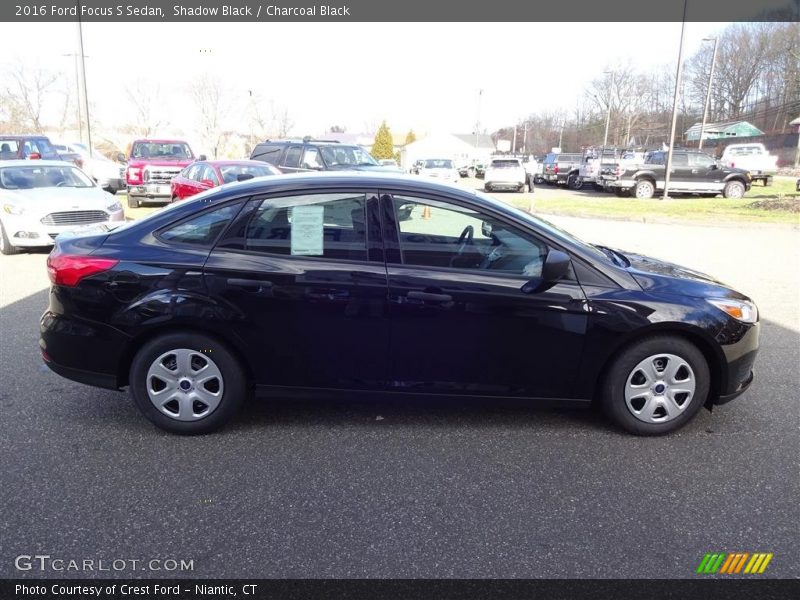 Shadow Black / Charcoal Black 2016 Ford Focus S Sedan