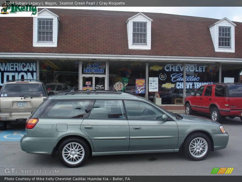 Seamist Green Pearl / Gray Moquette 2004 Subaru Legacy L Wagon