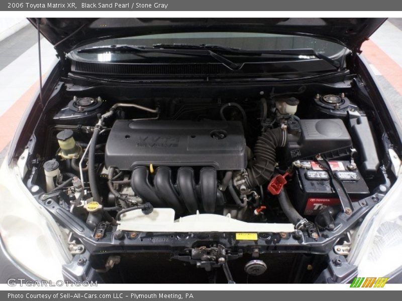 Black Sand Pearl / Stone Gray 2006 Toyota Matrix XR