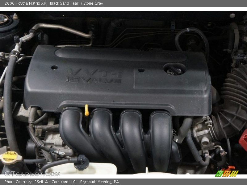 Black Sand Pearl / Stone Gray 2006 Toyota Matrix XR