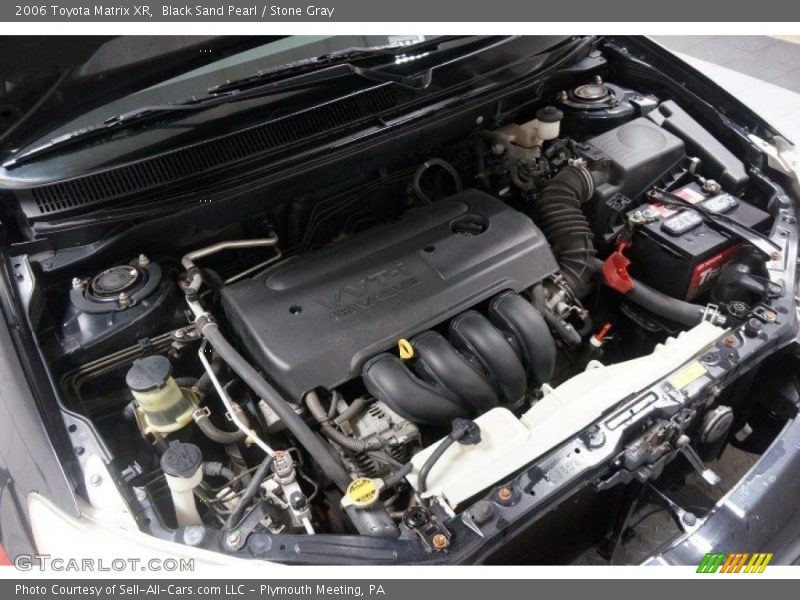 Black Sand Pearl / Stone Gray 2006 Toyota Matrix XR