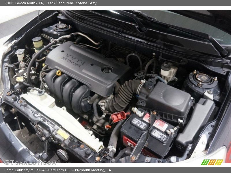 Black Sand Pearl / Stone Gray 2006 Toyota Matrix XR