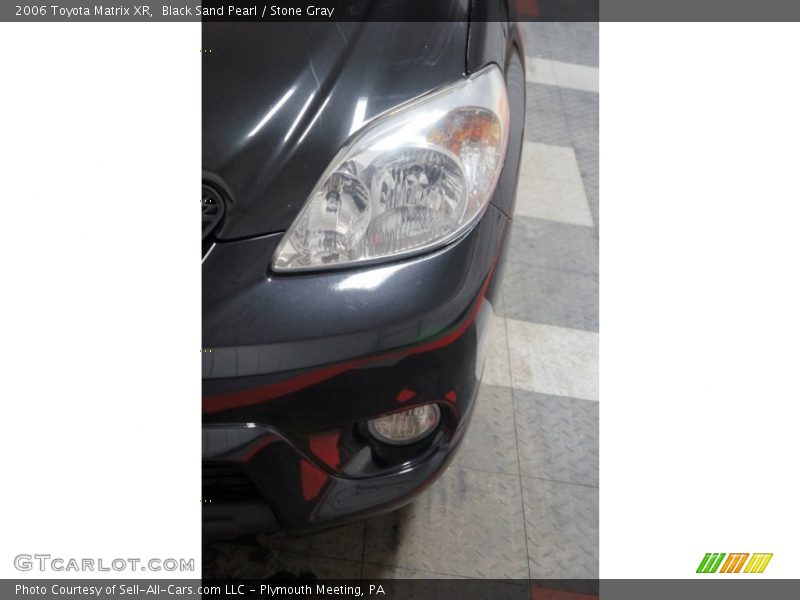 Black Sand Pearl / Stone Gray 2006 Toyota Matrix XR