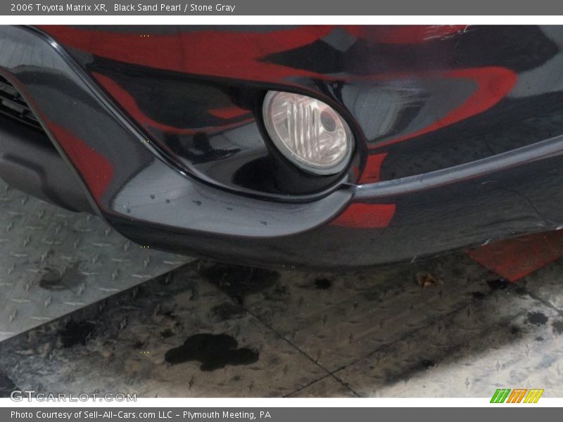 Black Sand Pearl / Stone Gray 2006 Toyota Matrix XR