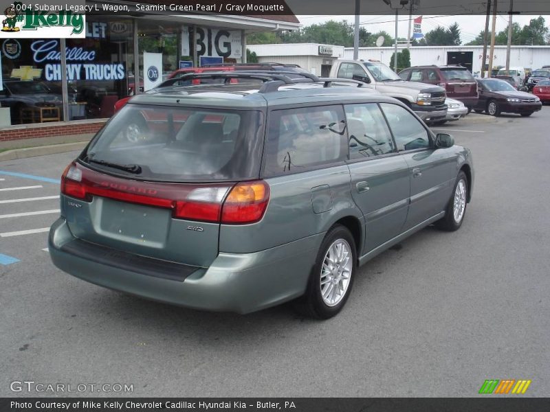 Seamist Green Pearl / Gray Moquette 2004 Subaru Legacy L Wagon