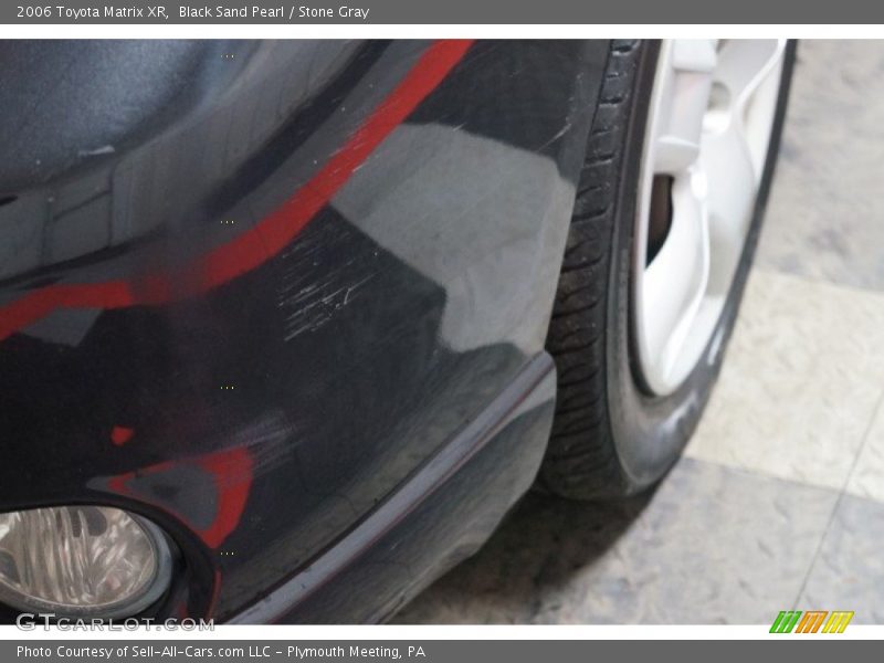 Black Sand Pearl / Stone Gray 2006 Toyota Matrix XR