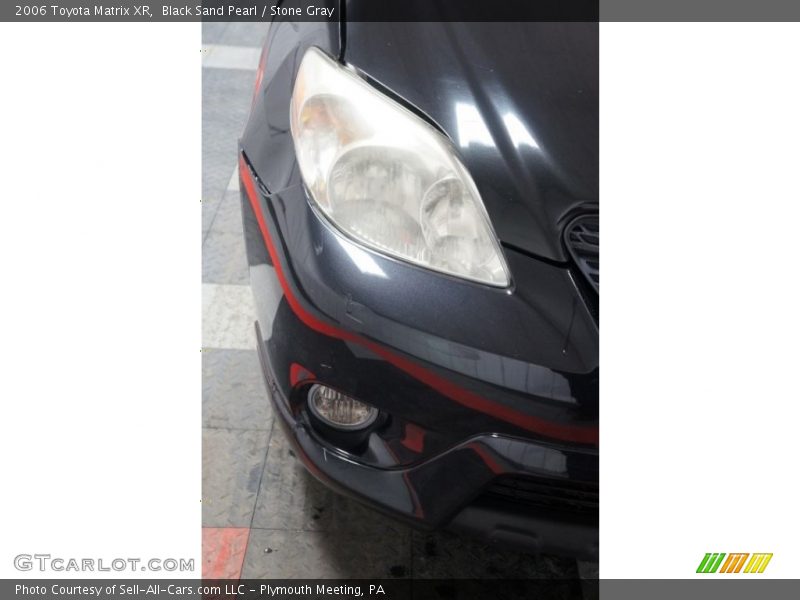 Black Sand Pearl / Stone Gray 2006 Toyota Matrix XR