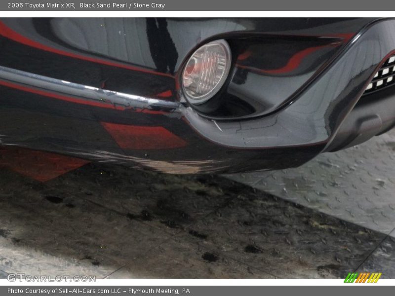 Black Sand Pearl / Stone Gray 2006 Toyota Matrix XR