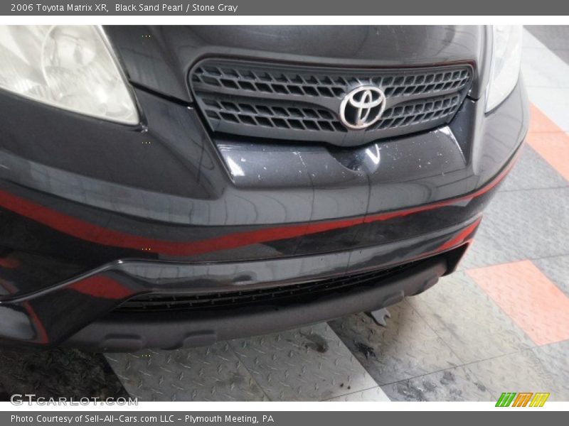 Black Sand Pearl / Stone Gray 2006 Toyota Matrix XR