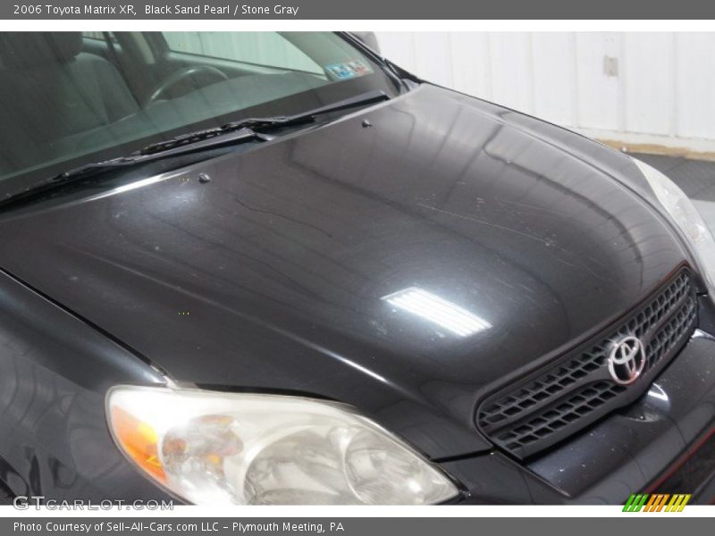 Black Sand Pearl / Stone Gray 2006 Toyota Matrix XR
