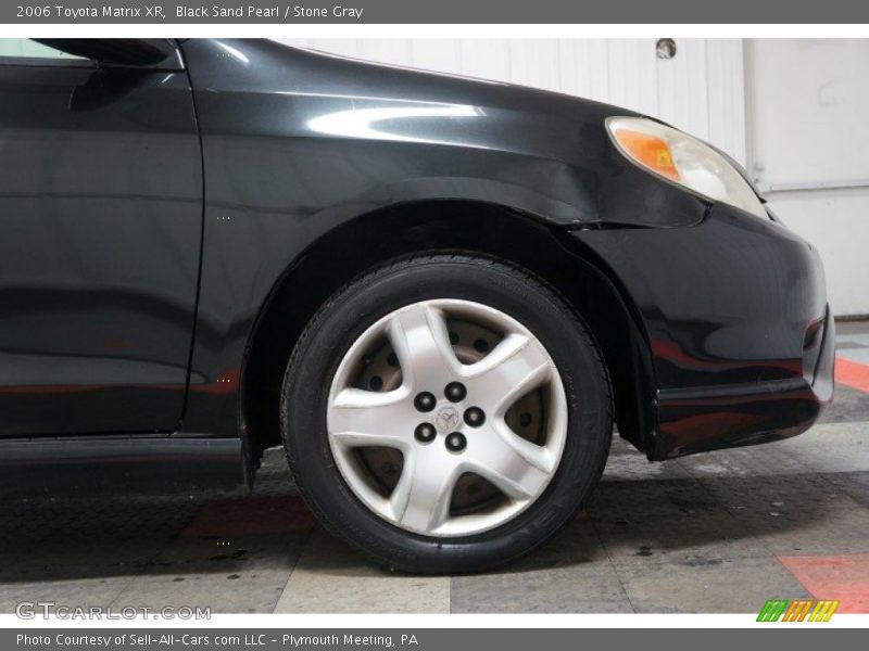 Black Sand Pearl / Stone Gray 2006 Toyota Matrix XR