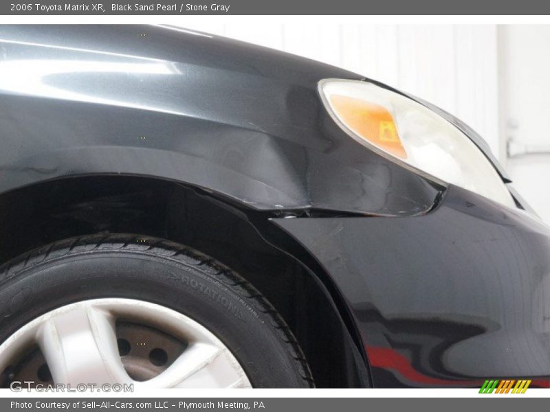 Black Sand Pearl / Stone Gray 2006 Toyota Matrix XR