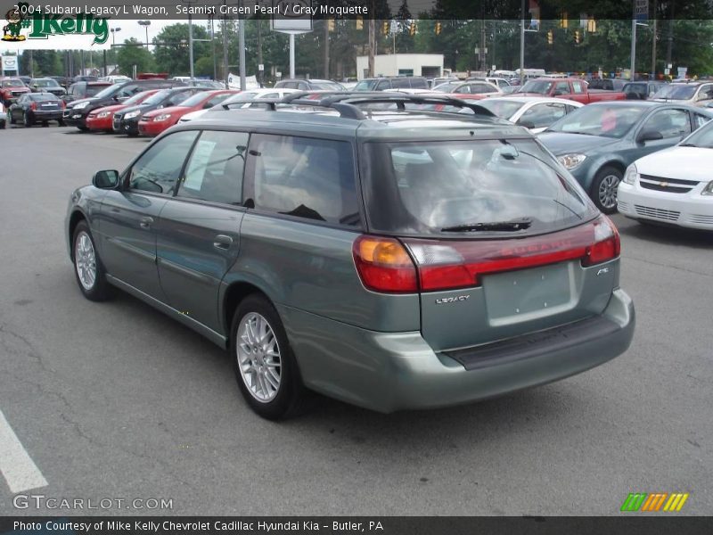 Seamist Green Pearl / Gray Moquette 2004 Subaru Legacy L Wagon
