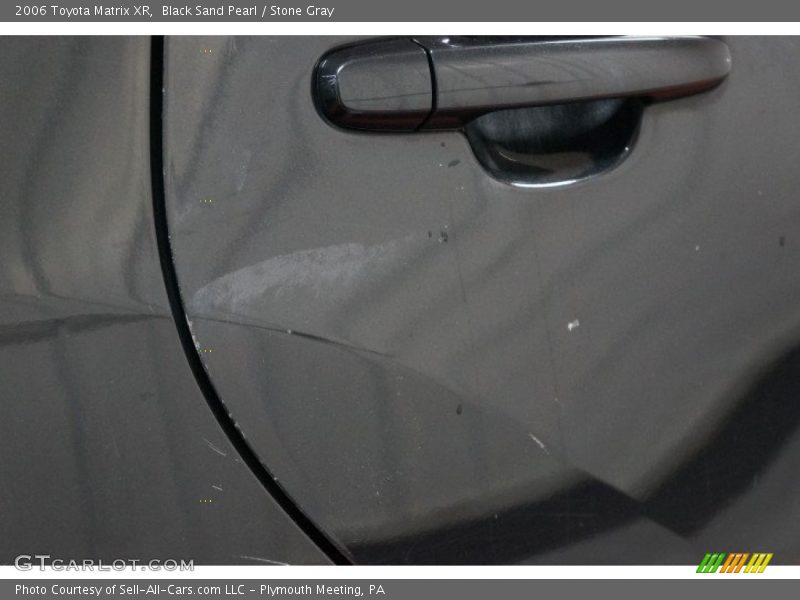 Black Sand Pearl / Stone Gray 2006 Toyota Matrix XR