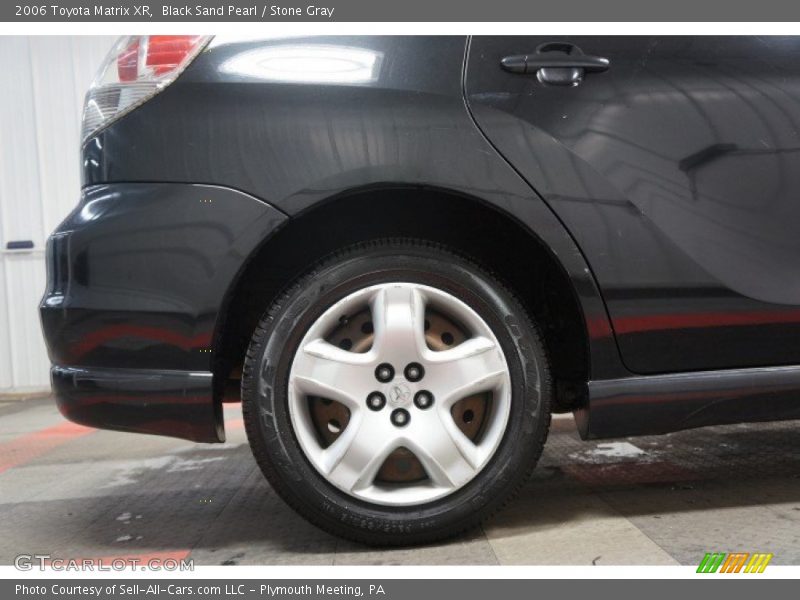Black Sand Pearl / Stone Gray 2006 Toyota Matrix XR