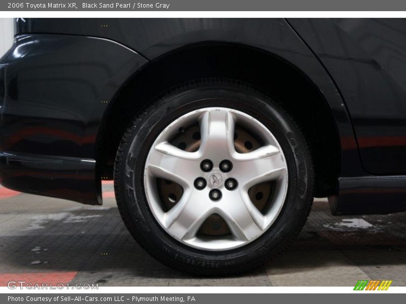 Black Sand Pearl / Stone Gray 2006 Toyota Matrix XR