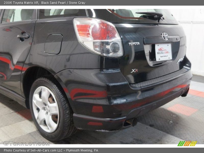 Black Sand Pearl / Stone Gray 2006 Toyota Matrix XR