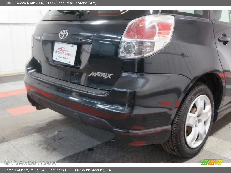 Black Sand Pearl / Stone Gray 2006 Toyota Matrix XR