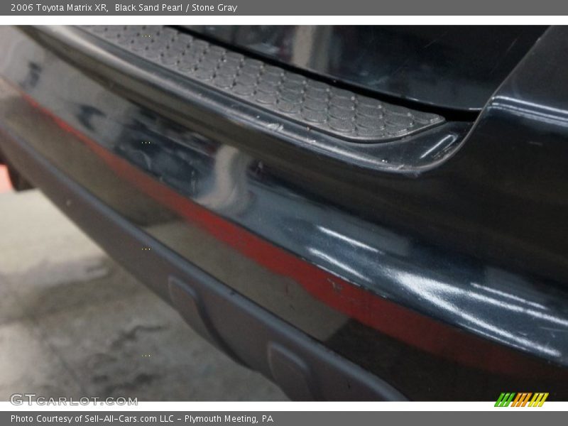 Black Sand Pearl / Stone Gray 2006 Toyota Matrix XR