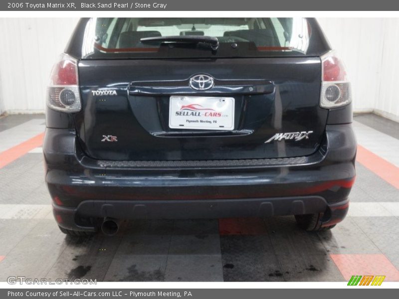 Black Sand Pearl / Stone Gray 2006 Toyota Matrix XR