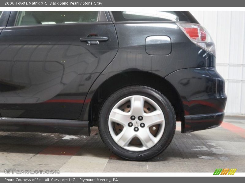 Black Sand Pearl / Stone Gray 2006 Toyota Matrix XR